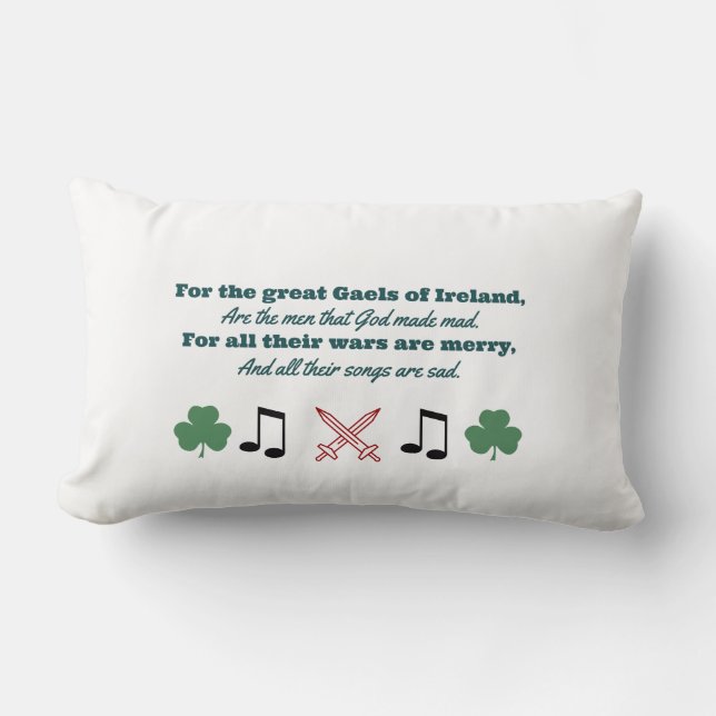 Irish Pillow Lumbarkudde (Framsida)