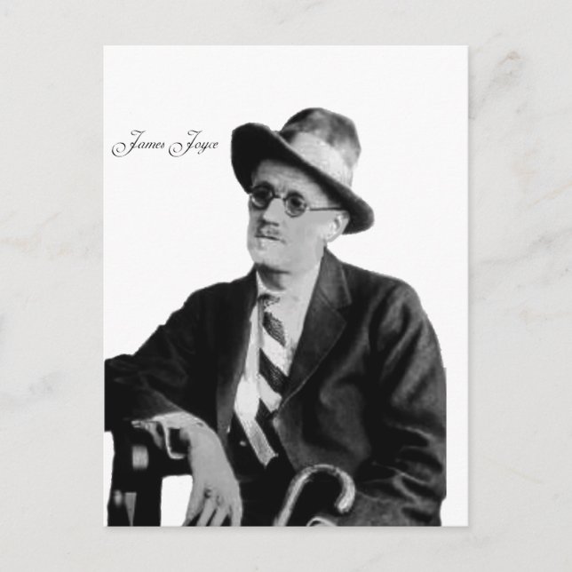 Irish Poet-bild för vykort (Framsida)