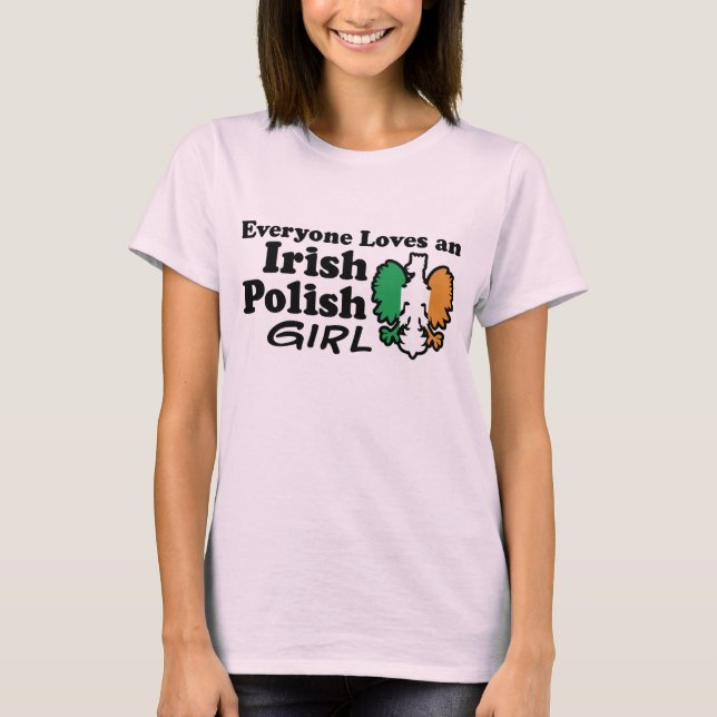 Irish Poland Girl Tee (Framsida)
