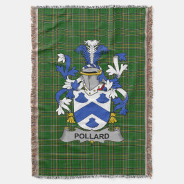 Irish Pollard Jackar Arm Family Crest Ireland Filt