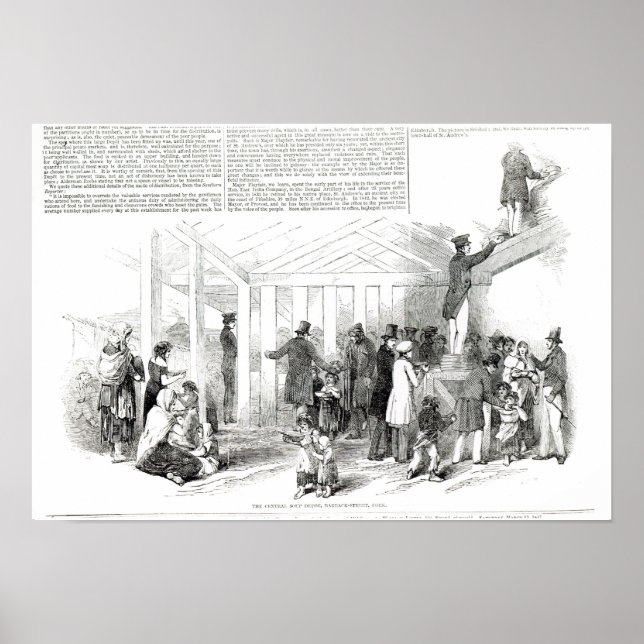 Irish Potato Famine, 1847 Poster (Framsidan)