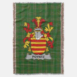 Irish Poyntz Jackar Arm Family Crest Ireland Filt