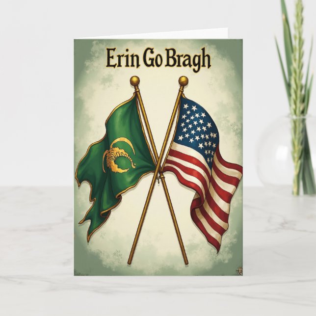 Irish Pride Forever Card Kort (Framsida)