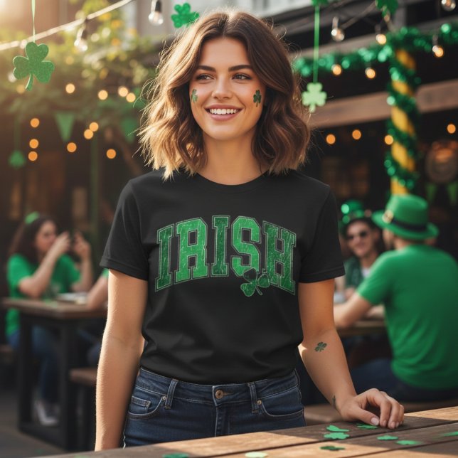 Irish Pride Retro St patrick's day T Shirt (Irish Pride Retro St Patrick's Day T-Shirt)