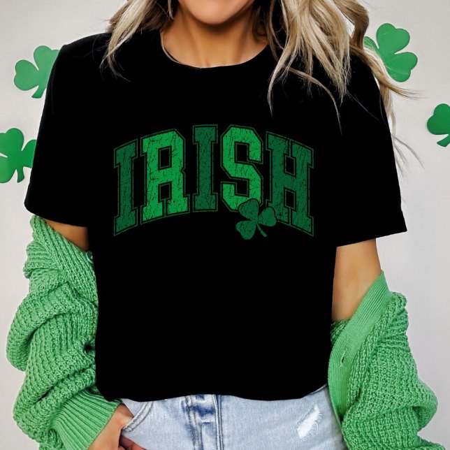 Irish Pride Retro St patrick's day T Shirt (Irish Pride Retro St Patrick's Day T-Shirt)