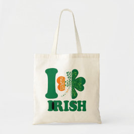 Irish Pride Shamrock Tote Bag | St. Patrick's Day Tygkasse