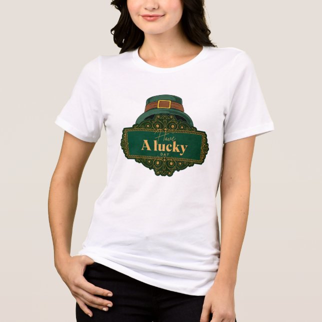 Irish pride st patricia day t shirt (Framsida)