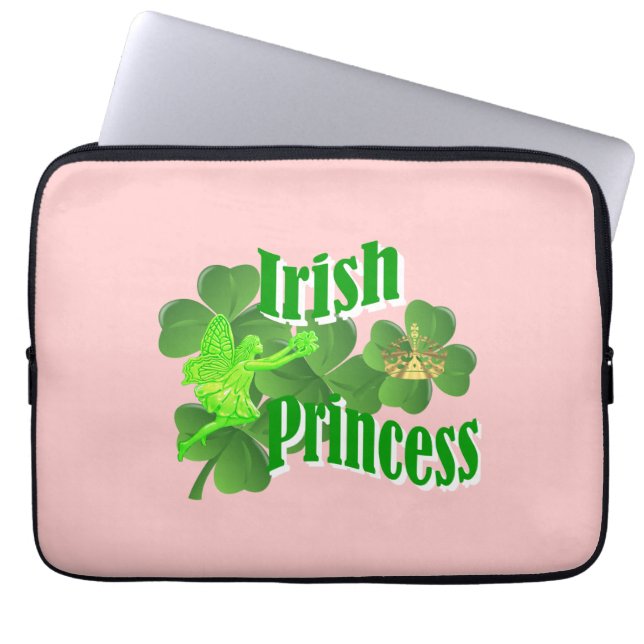 Irish princess laptop sleeve (Framsidan)