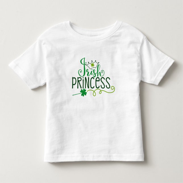 Irish Princess | Patrick-dagen T Shirt (Framsida)