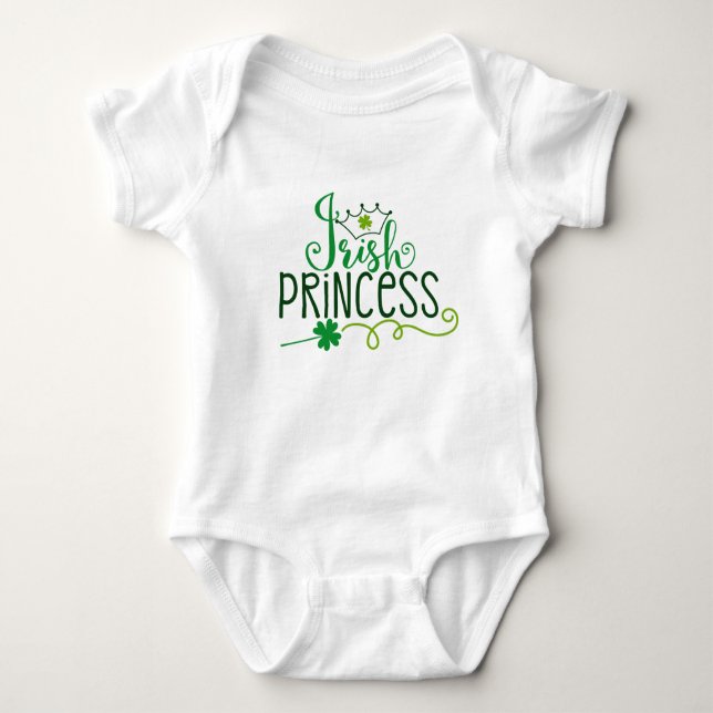 Irish Princess | Patrick-dagen T Shirt (Framsida)