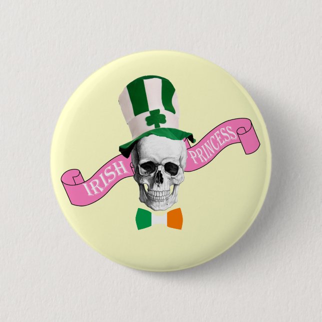 Irish princess St patrick's day Knapp (Framsida)