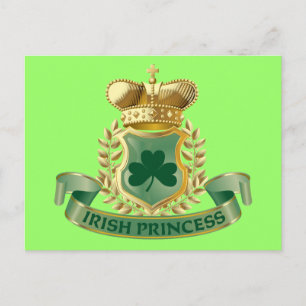 Irish Princess Vykort