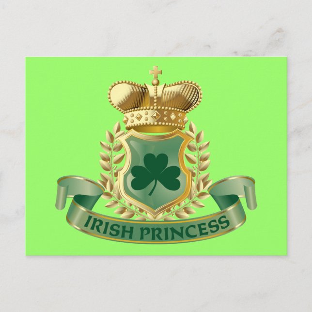 Irish Princess Vykort (Framsida)