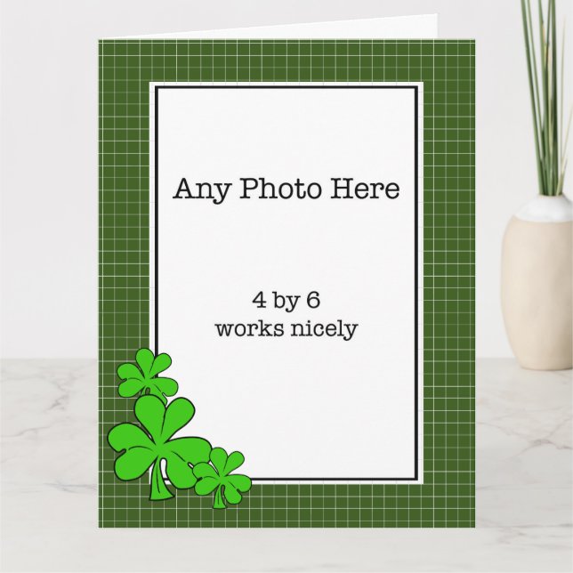 Irish Proverb on St patrick's day Card Kort (Framsida)