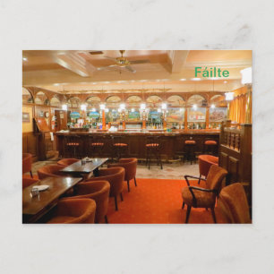 Irish Pub-bild för vykort