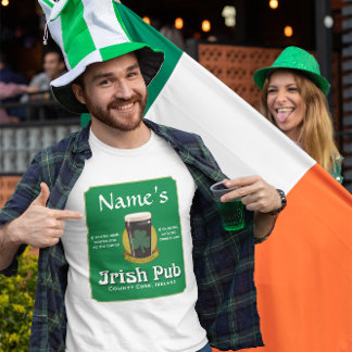 Irish Pub Manar appart-Shirt T Shirt