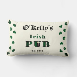 Irish Pub Pub Tavern Lumbar Dekorativ kudde