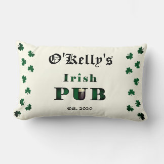 Irish Pub Pub Tavern Lumbar Dekorativ kudde