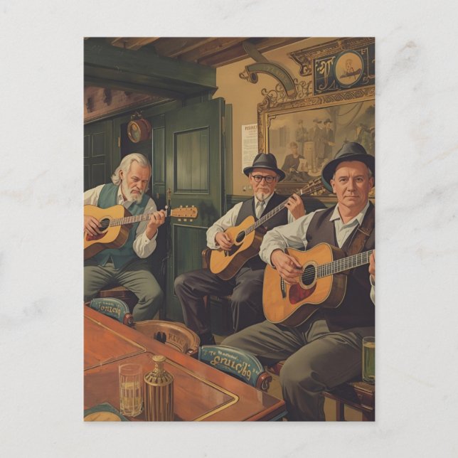 Irish Pub Vykort (Framsida)