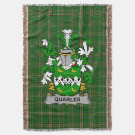 Irish Quarles Jackar Arm Family Crest Ireland Filt