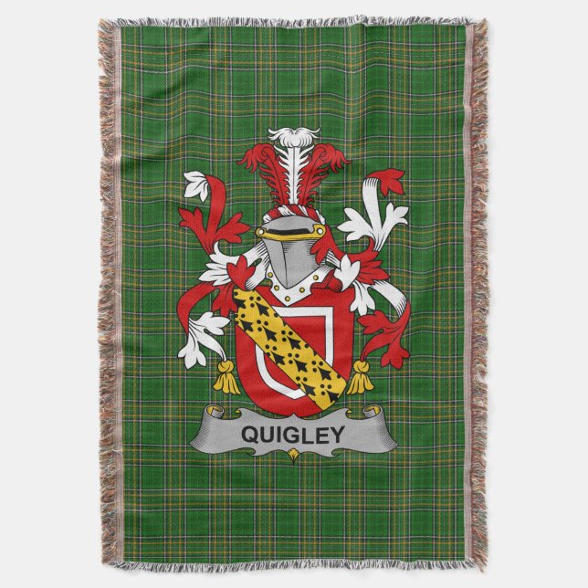 Irish Quigley eller O_Quigley Jackar av Arm Family Filt (Framsidan Vertikal)