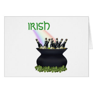 Irish Rainbow Card Hälsningskort