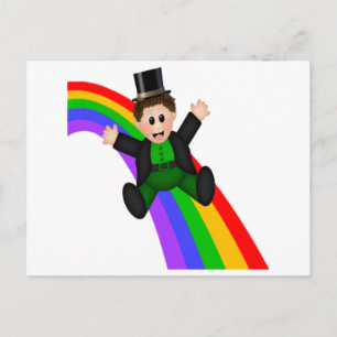 Irish Rainbow Vykort