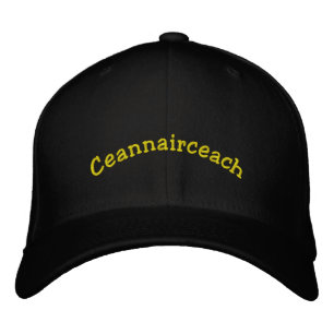 IRISH REBEL: Embroiderad Hat Broderad Keps
