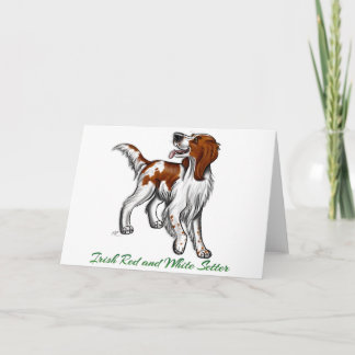 Irish Red and White Setter Kort