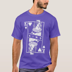 Irish Red and White Setter Kung of Hearts IRWS Hun T Shirt