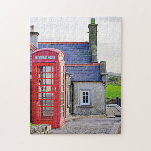 Irish Red Mobilare Booth Pussel