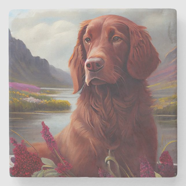 Irish Red on a Paddle: A Scenia Äventyr Stenunderlägg (Framsidan)