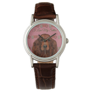 Irish Red Setter Armbandsur