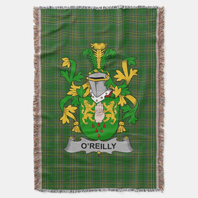 Irish Reilly eller O_Reilly Jackar av Arm Family C Filt (Framsidan Vertikal)