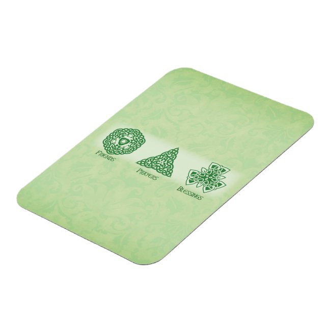 Irish Religiösa Friends Prayers and Blessings Magnet (Vänstra Sidan)