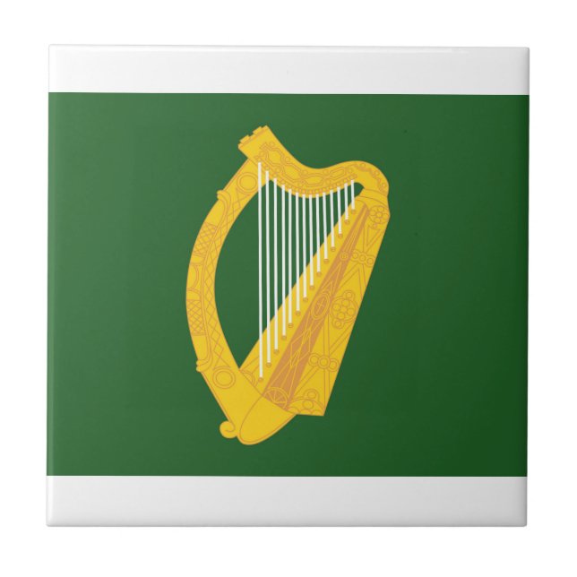 Irish Republican Flagga of Leinster Kakelplatta (Framsidan)