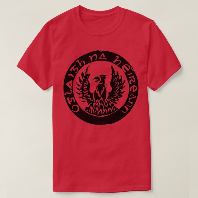 Irish Republican Phoenix T Shirt (Design framsida)