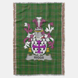 Irish Riggs Jackar Arm Family Crest Ireland Filt