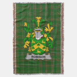 Irish Robison eller Robinson Jackar om Arm Family Filt