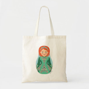 Irish Rödhårig Dancer Matryoshka Bag Tygkasse