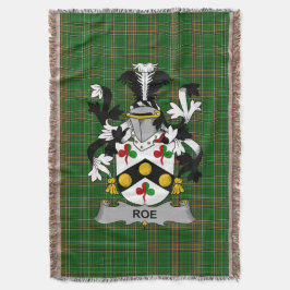 Irish Roe Jackar av Arm Family Crest Ireland Filt