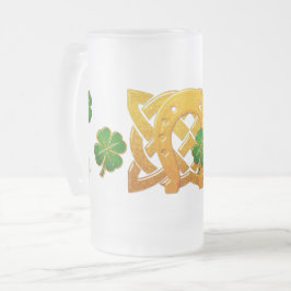 Irish Roligt 3D Whimsey 2 Frostat Ölglas