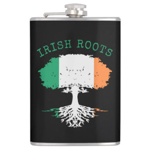 Irish Roots Family Träd Fickplunta