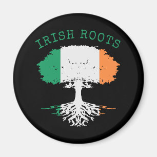 Irish Roots Family Träd Magnet