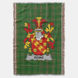 Irish Rowe Jackar av Arm Family Crest Ireland Filt