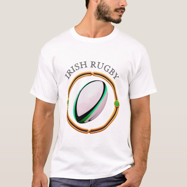 Irish Rugby Followers T-Shirt (Framsida)
