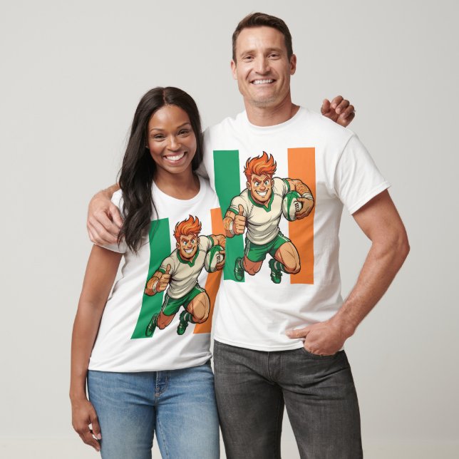 Irish Rugby Power T Shirt (Unisex)
