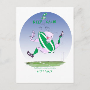 Irish rugby, tony fernandes vykort