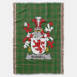 Irish Russell Jackar Arm Family Crest Ireland Filt