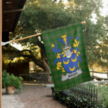 Irish Ryder Jackar om Arm Family Crest Ireland